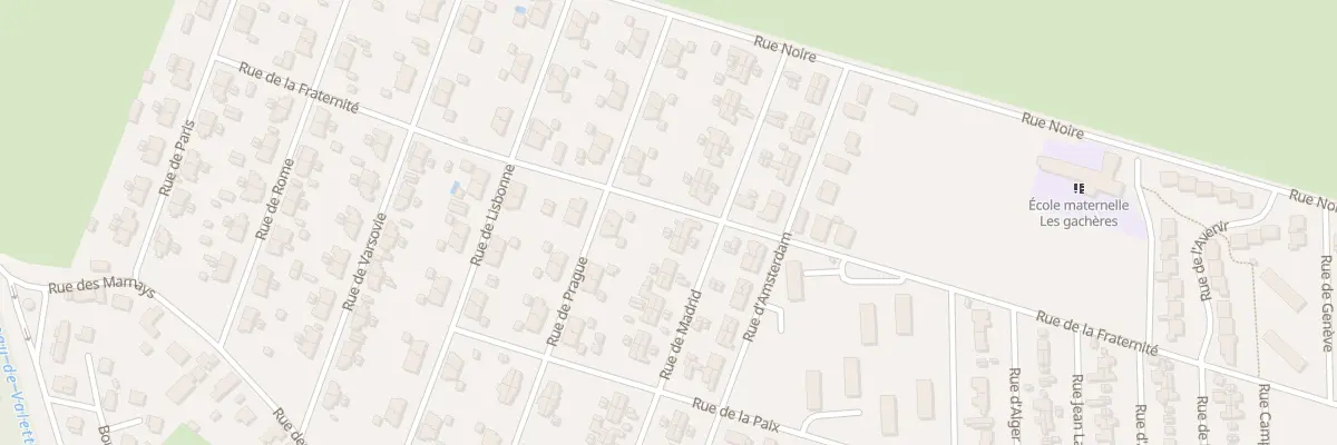Plan du 17 Rue de Madrid à Gueugnon