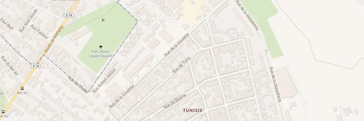 Plan du 41 Rue de Tunis à Reims