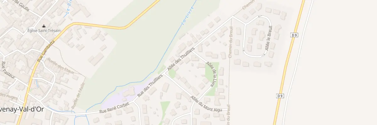 Plan du 6 All des Thuilliers à Avenay-Val-d’Or