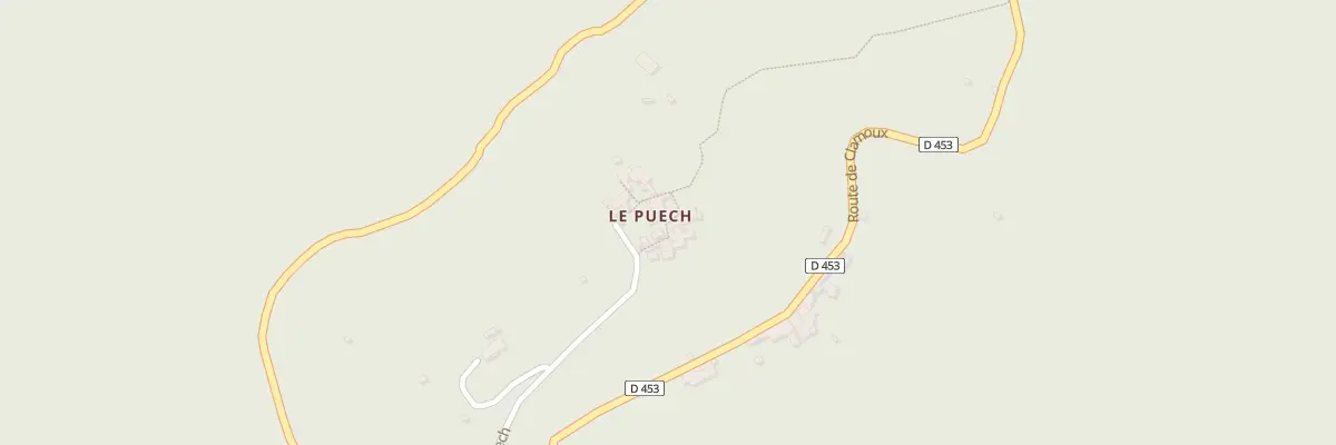 Plan du 5220 Le Puech à Caveirac