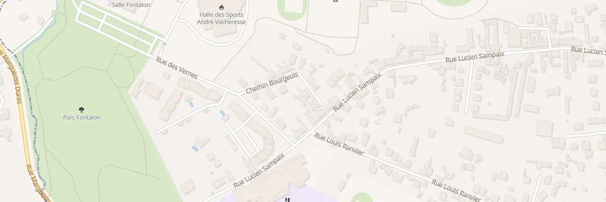 Plan du 174B Rue Lucien Sampaix à Roanne