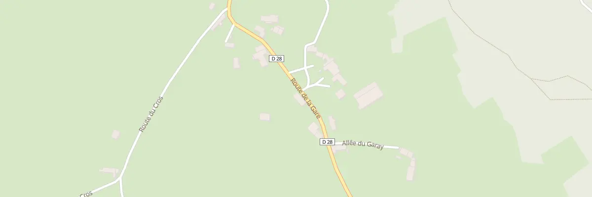 Plan du 1520 Rte de la Gare à Saint-Julien-du-Pinet