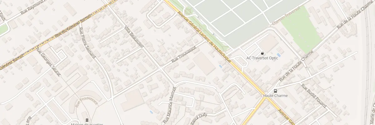 Plan du 5 Rue Trouvassot à Troyes