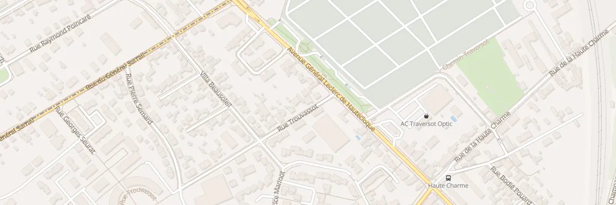 Plan du 2B Rue Trouvassot à Troyes