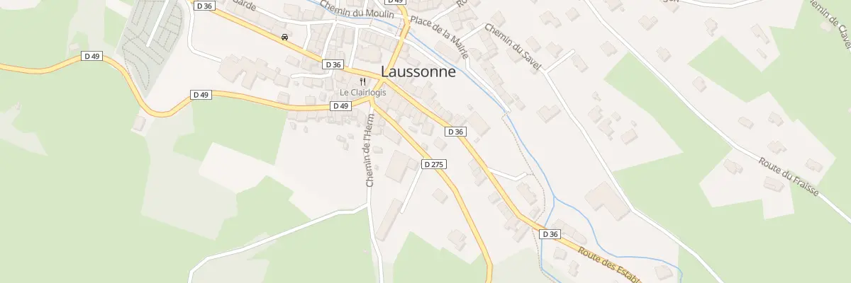 Plan du 5 Rte de Freycenet à Laussonne