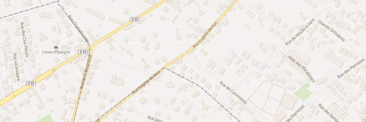 Plan du 89 Rue Eugène Bichon à Roanne