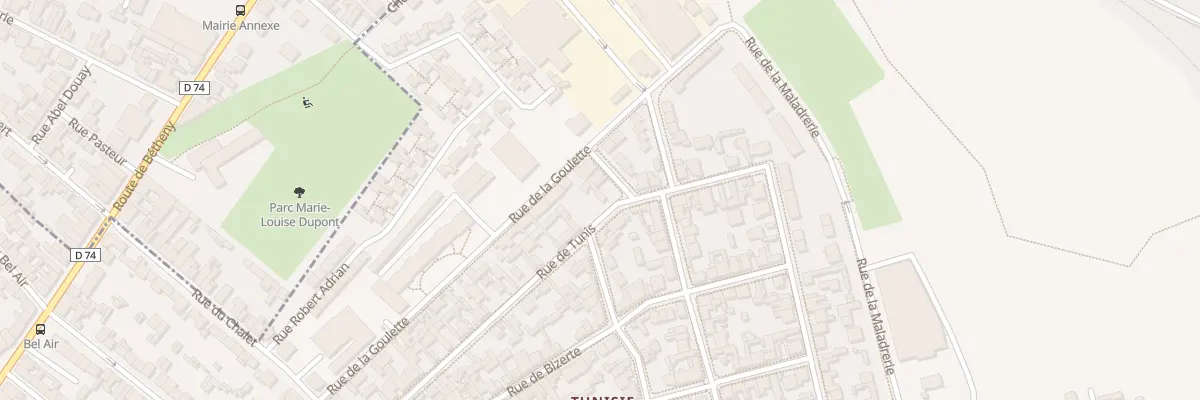 Plan du 49 Rue de Tunis à Reims