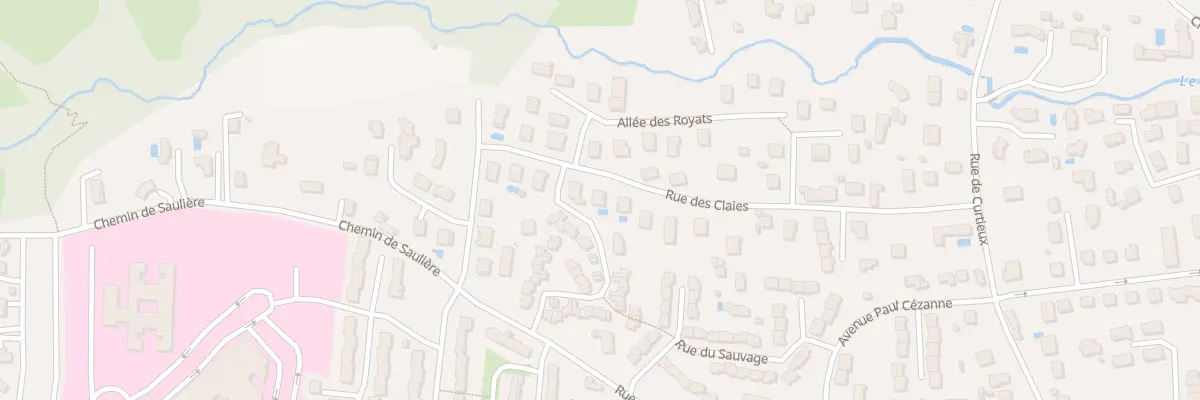 Plan du 25 Rue des Claies à Montbrison