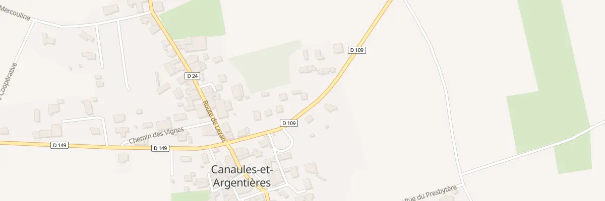Plan du 5099 Le Village à Canaules-et-Argentières
