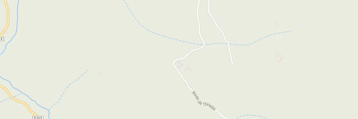 Plan du 5006 Marty à Malarce-sur-la-Thines