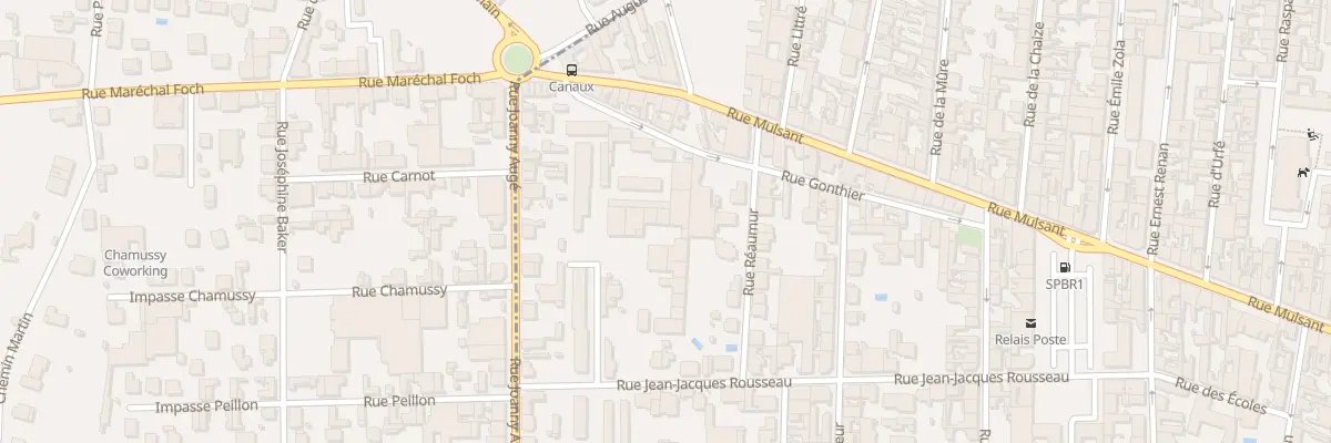 Plan du 48 Rue Jean-Jacques Rousseau à Roanne