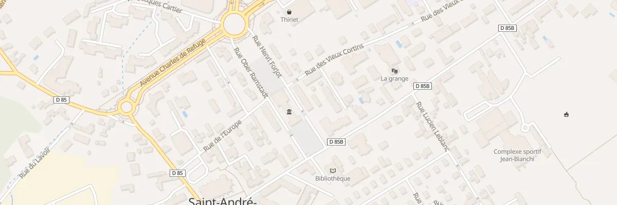 Plan du 1 Cour Louis Pergaud à Saint-André-les-Vergers