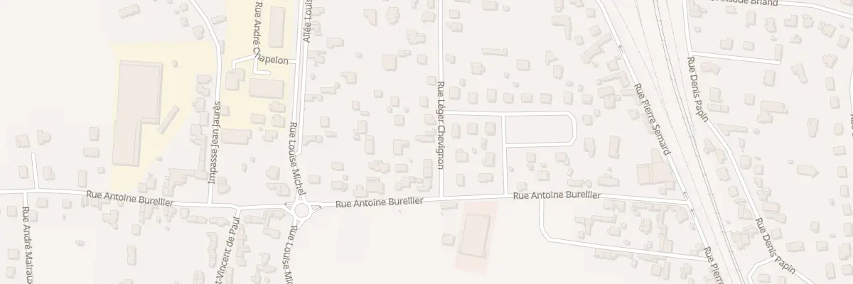 Plan du 55 Rue Léger Chevignon à Riorges