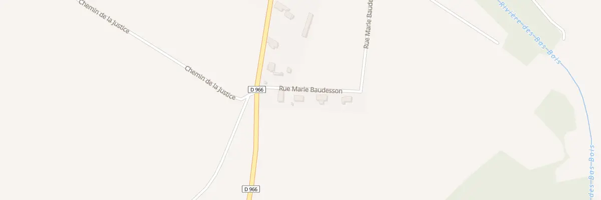 Plan du 2 Rue Marie Baudesson à Nizy-le-Comte