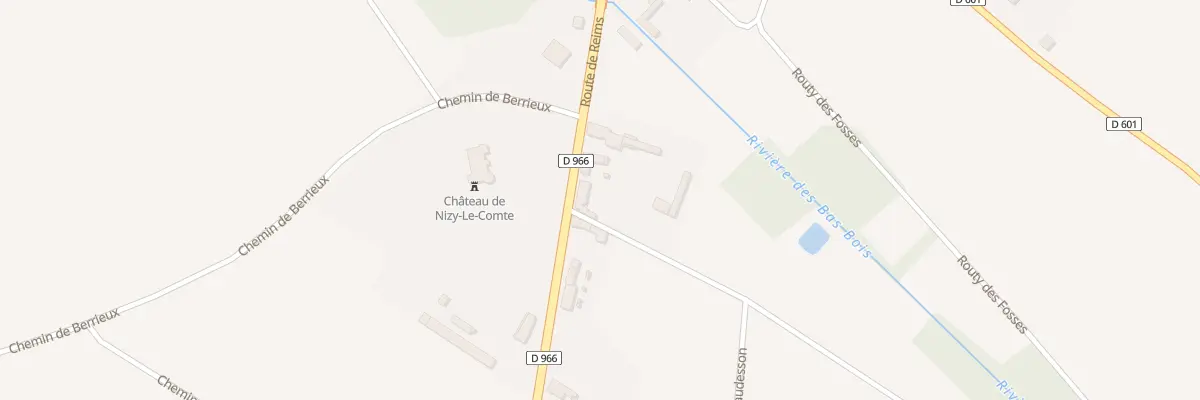 Plan du 25 Rte de Reims à Nizy-le-Comte