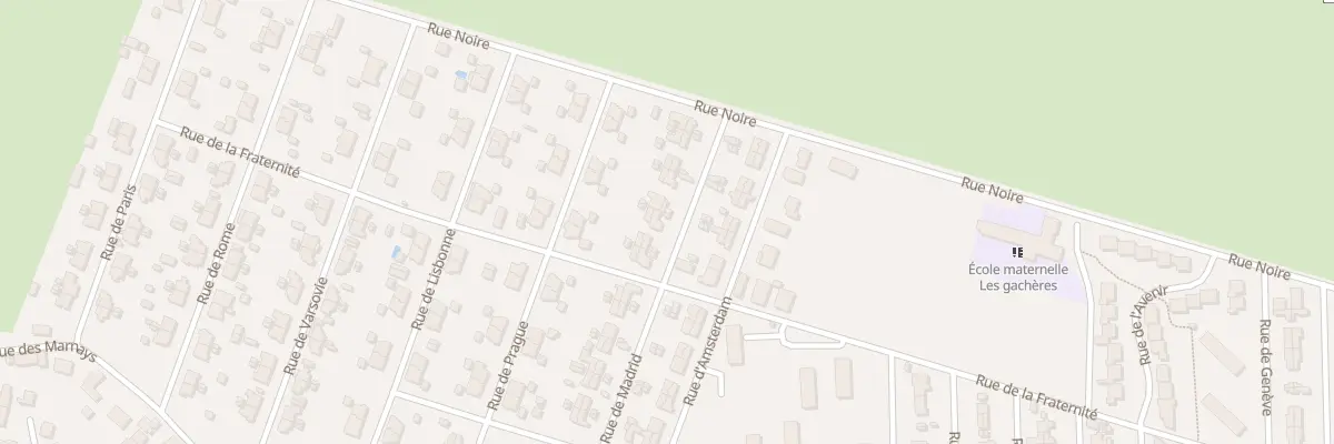 Plan du 11 Rue de Madrid à Gueugnon