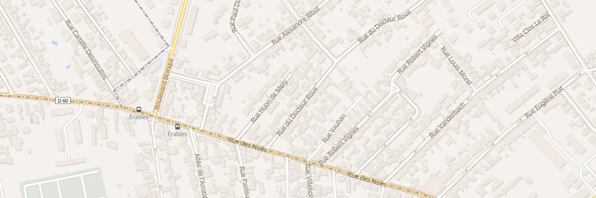 Plan du 7 Rue du Docteur Roux à Troyes