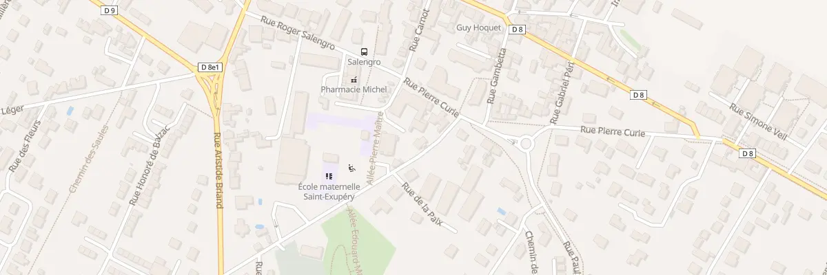 Plan du 6 Rue Pierre Curie à Cormontreuil