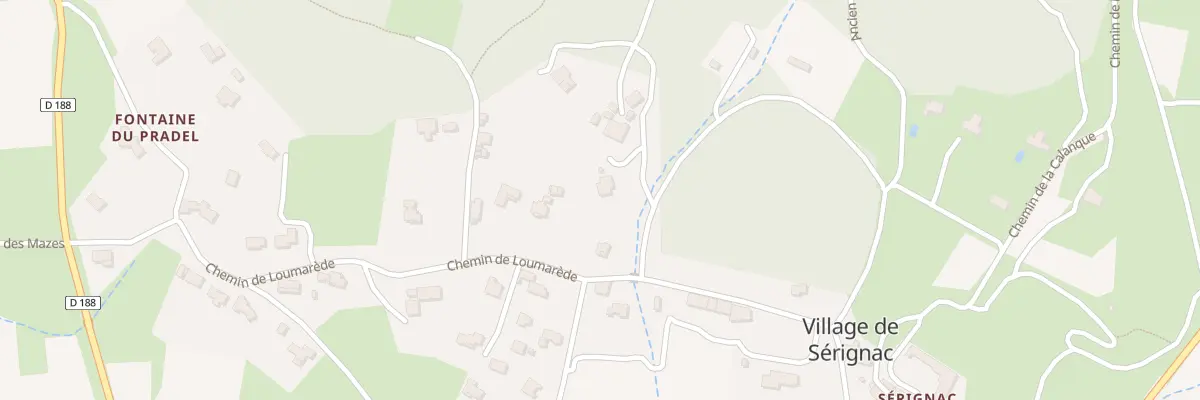 Plan du 5198 Loumarede à Orthoux-Sérignac-Quilhan