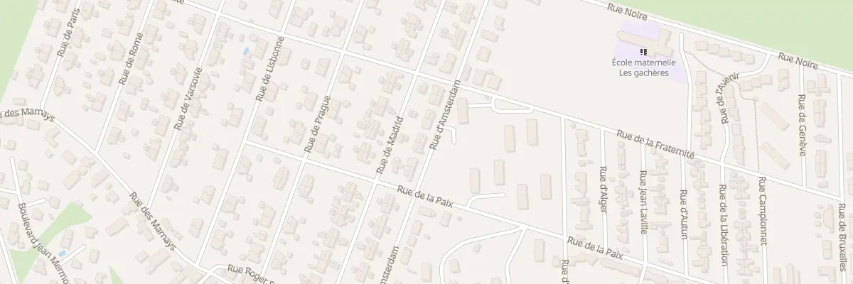Plan du 19 Rue d’Amsterdam à Gueugnon