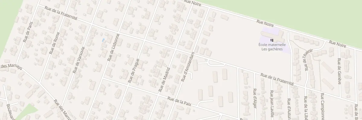 Plan du 13B Rue d’Amsterdam à Gueugnon