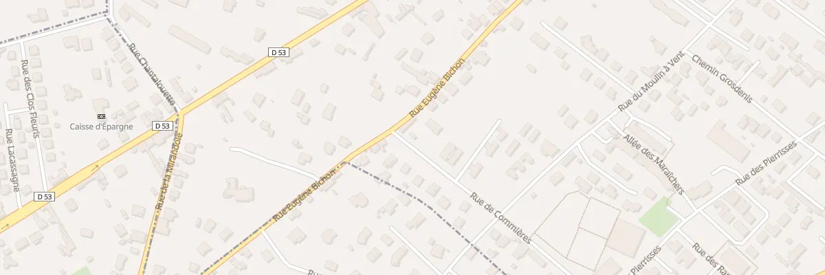 Plan du 79 Rue Eugène Bichon à Roanne