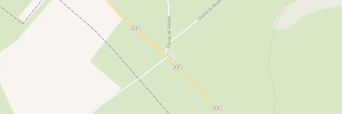 Plan du 35 Rte de Solre - le - Chateau à Dimechaux