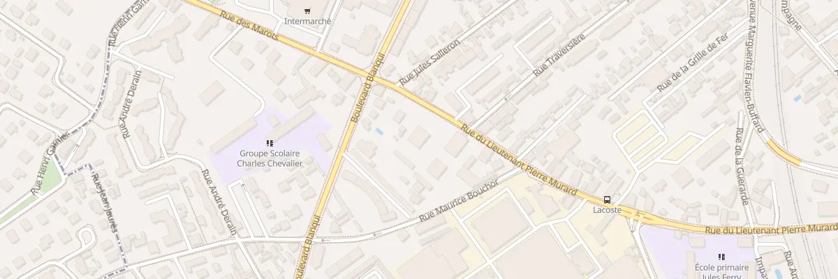 Plan du 23 Rue du Lt Pierre Murard à Troyes