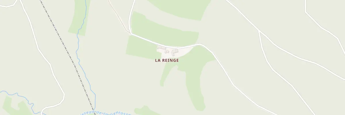 Plan du 5040 La Reinge à Saint-Prix
