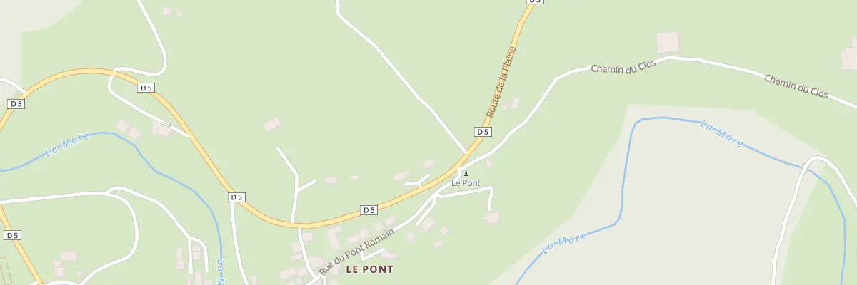 Plan du 1427 Rte de la Plaine à Soleymieux