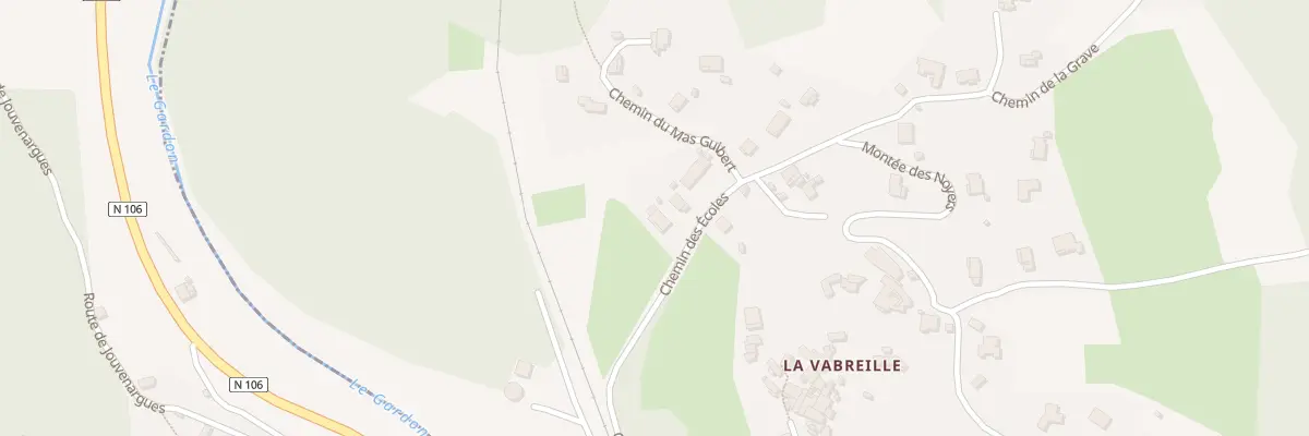 Plan du 285 Che des Ecoles à Saint-Martin-de-Valgalgues