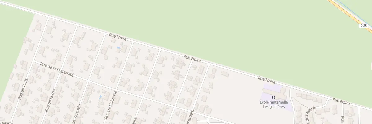 Plan du 1 Rue de Madrid à Gueugnon