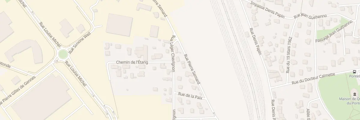 Plan du 478 Rue Léger Chevignon à Riorges