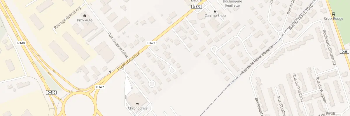 Plan du 9 Pas de l’Empereur à Saint-André-les-Vergers