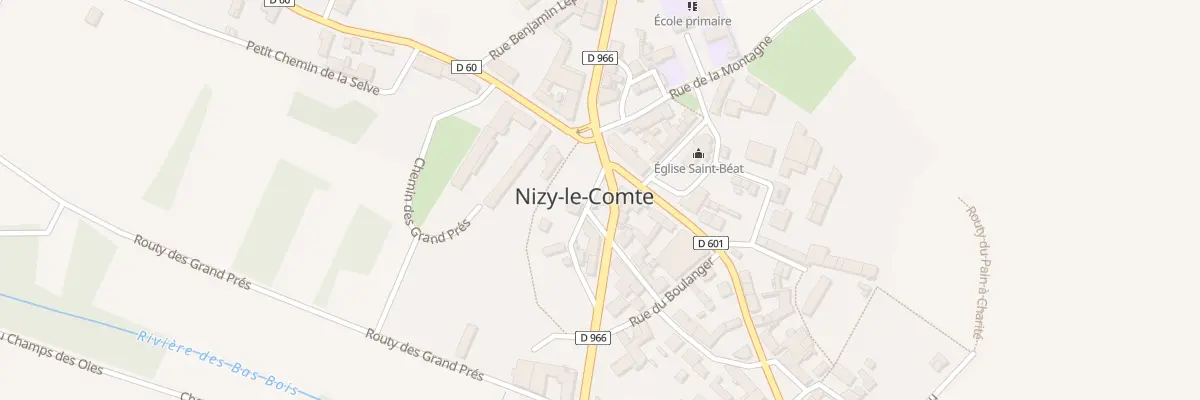 Plan du 2 Rte de Reims à Nizy-le-Comte