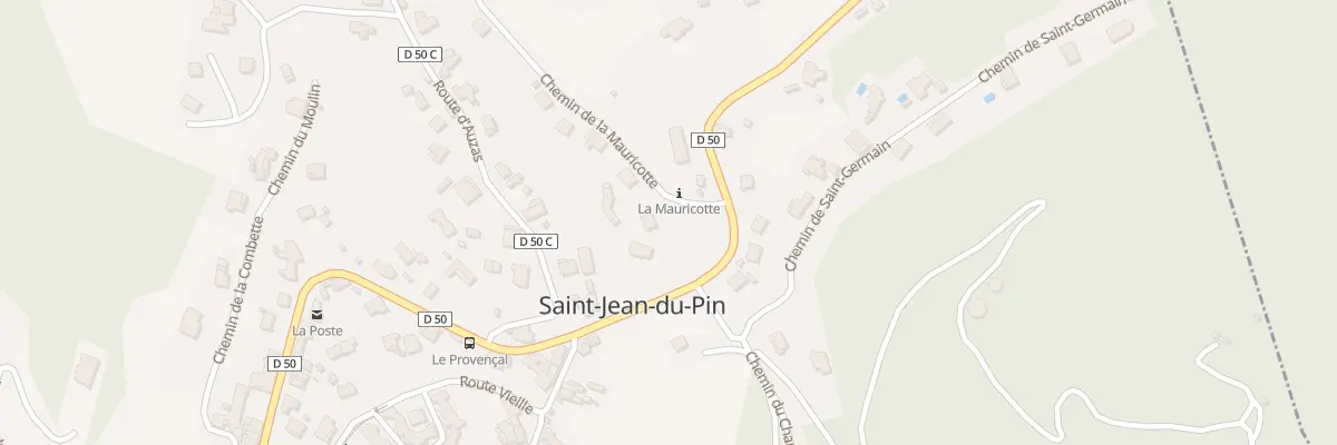 Plan du 51 Che de la Mauricotte à Saint-Jean-du-Pin