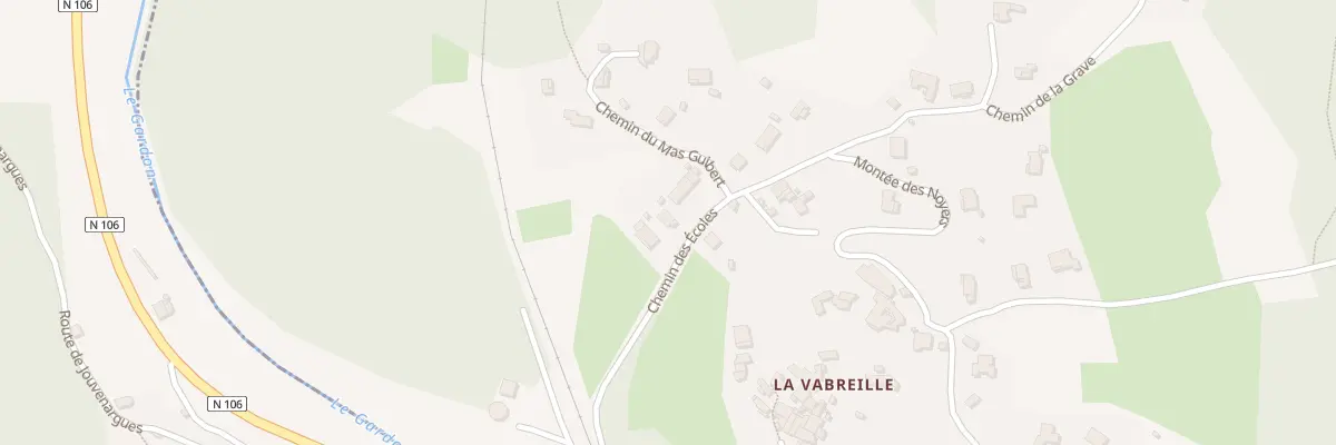 Plan du 291 Che des Ecoles à Saint-Martin-de-Valgalgues