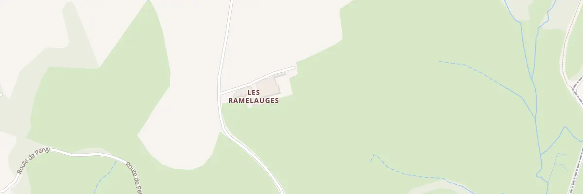 Plan du 3415 Rte de Pervy à Cuzy