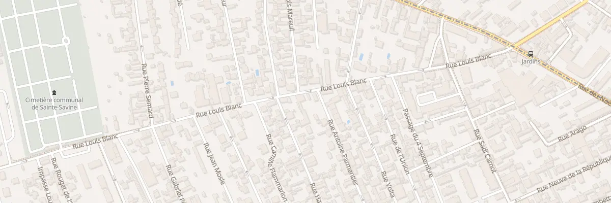 Plan du 31 Rue Louis Blanc à Sainte-Savine