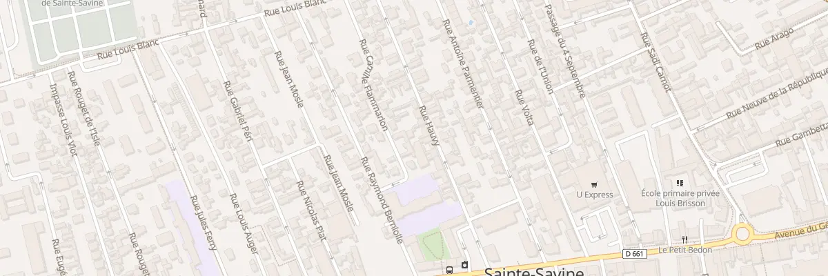 Plan du 11B Rue Hauvy à Sainte-Savine