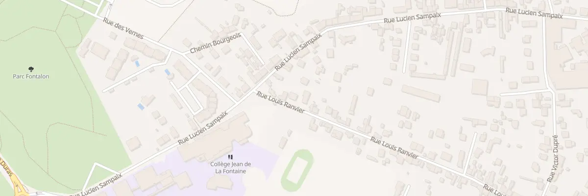 Plan du 116 Rue Louis Ranvier à Roanne