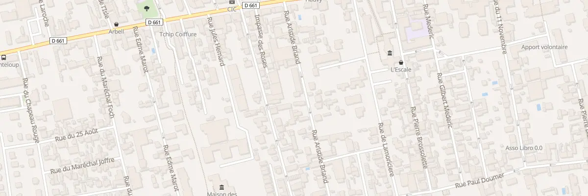 Plan du 12B Rue Aristide Briand à Sainte-Savine