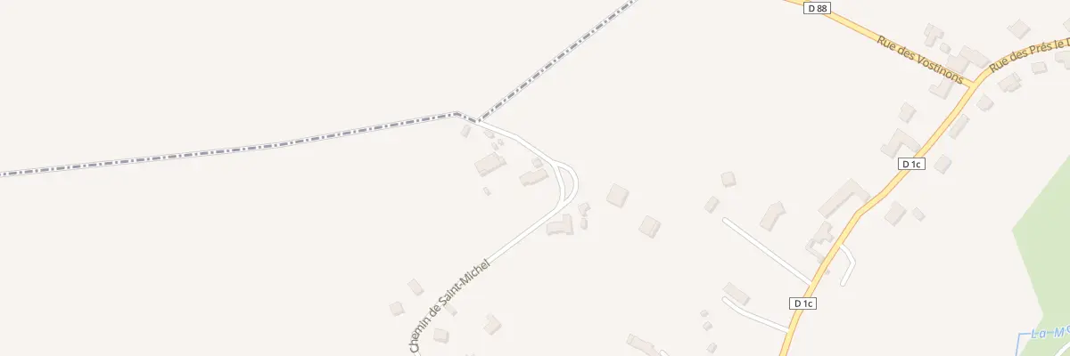 Plan du 18 Che de Saint Michel à Longeville-sur-Mogne