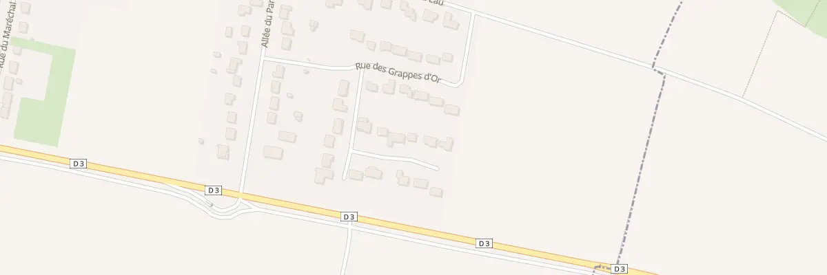 Plan du 8 Rue des Moissons à Oiry