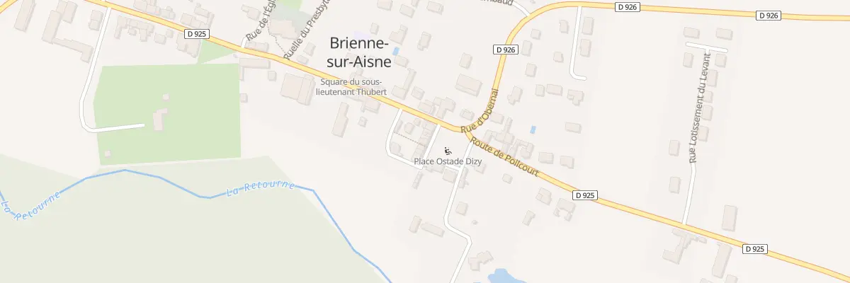 Plan du 5055 Le Village à Brienne-sur-Aisne