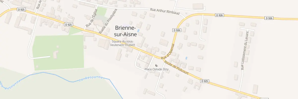 Plan du 26B Rue d’Obernai à Brienne-sur-Aisne