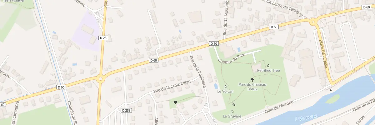 Plan du 19 Rue Jean Bouveri à Gueugnon
