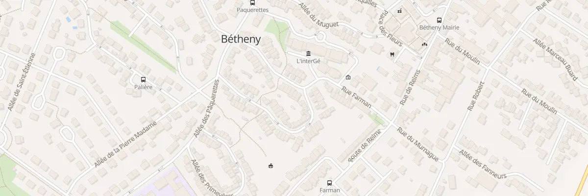 Plan du 23 Rue Farman à Bétheny