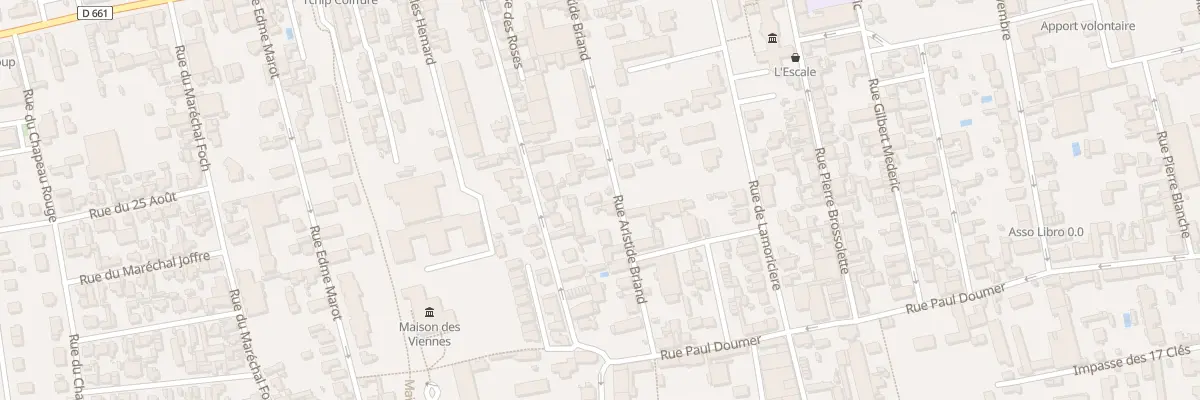 Plan du 20 Rue Aristide Briand à Sainte-Savine