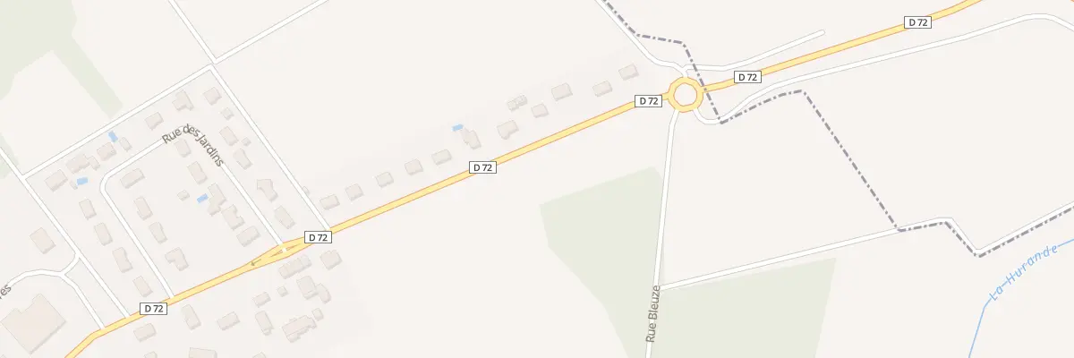 Plan du 9 Rue des Maraux à Saint-Pouange